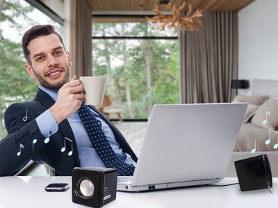 Loa vi tính SoundMax A120/2.0 Hàng chính hãng, bảo hành 12 tháng, 2 màu  đen, trắng 2