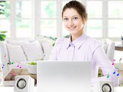 Loa vi tính SoundMax A120/2.0 Hàng chính hãng, bảo hành 12 tháng, 2 màu  đen, trắng 1