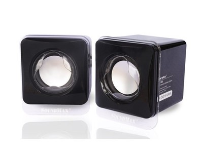 Loa vi tính SoundMax A120/2.0 Hàng chính hãng, bảo hành 12 tháng, 2 màu  đen, trắng 5