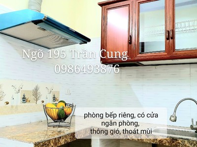 Cho thuê căn hộ 45m2 khép kín ngõ 195 Trần Cung, Cổ Nhuế 1, Bắc Từ Liêm 6