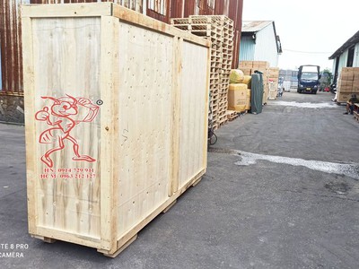 Đóng thùng gỗ vận chuyển máy móc toàn quốc 1