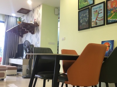 Căn góc 2 phòng ngủ 2 ban công tầng cao 87m2 tòa Xuân Mai Riverside 1