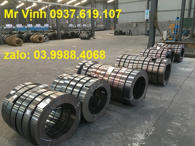 Thanh thép lá cuộn lò xo đàn hồi CK55 1