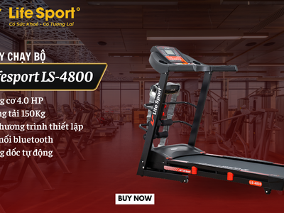 Máy Chạy Bộ LifeSport LS-4800 Chính Hãng 0