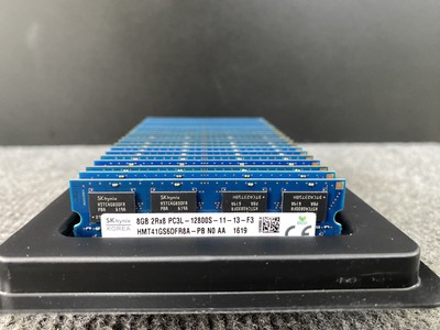 Bán 200 thanh DDR3 8G PC3L buss 1600 hãng hàng đẹp nguyên bụi chân vàng như vàng 9999 3