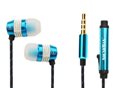 Tai nghe nhét tai SoundMax AH-306S Xanh 0