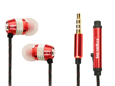 Tai nghe nhét tai SoundMax AH-306S Đỏ 0
