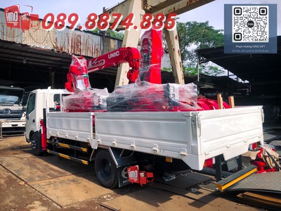 Xe Tải Hino Xzu720l 3.5t - Cẩu Unic344 Trả Trước 300tr 1