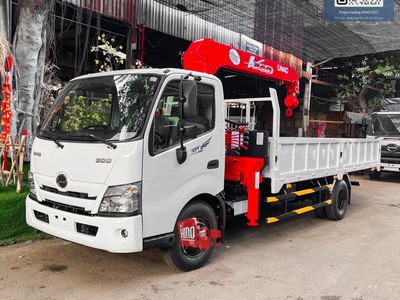 Xe Tải Hino Xzu720l 3.5t - Cẩu Unic344 Trả Trước 300tr 4