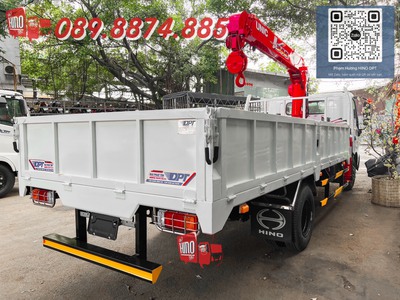 Xe Tải Hino Xzu720l 3.5t - Cẩu Unic344 Trả Trước 300tr 8