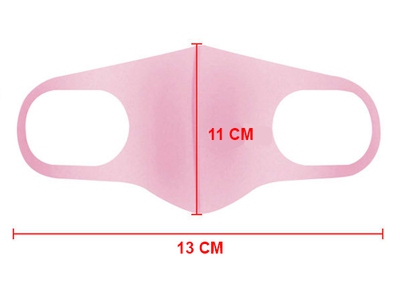 Túi Zip 3 chiếc khẩu trang Multicolor 3D Mask PVC KIDS cho bé 5