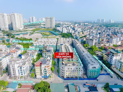 Bán nhà  liền kề, shophouse 2 mặt tiền đường 30m, ngõ 214 nguyễn xiển, hà nội 1