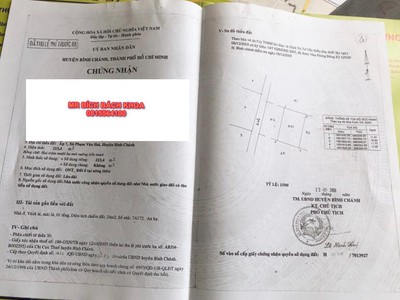 Bán đất mt an hạ, bình chánh - 900m2 giá 13 tỷ 2