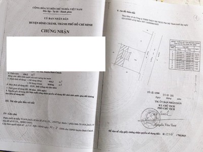 Bán đất mt an hạ, bình chánh - 900m2 giá 13 tỷ 3