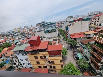 Chính chủ cho thuê văn phòng phố Hoàng văn thái 100m2, víew tòa cảnh đúng như ảnh 1