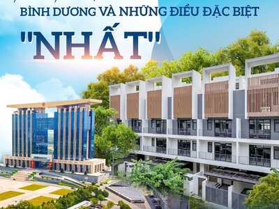 Nhà phố liền kề ngay trung tâm thành phố mới bình dương 4