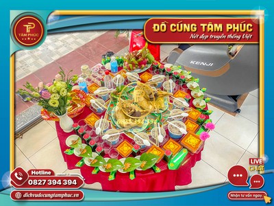 Mâm cúng thôi nôi trọn gói cho các bé. 1