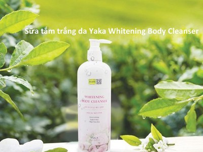 Sữa tắm trắng da Yaka Whitening Body Cleanser 1
