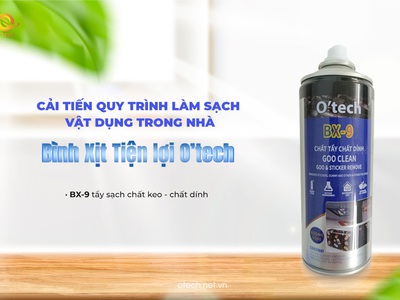 Làm sao để tẩy sạch chất dính nhanh và dễ dàng 3