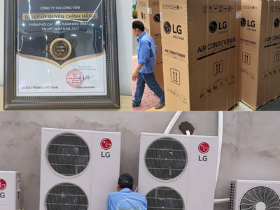 Phân phối giá gốc và thi công chuyên nghiệp nhất máy lạnh tủ đứng LG 0