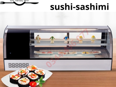 Tủ sushi- sashimi. tủ trưng bày, bảo quản thực phẩm tươi sống đã chế biến 6