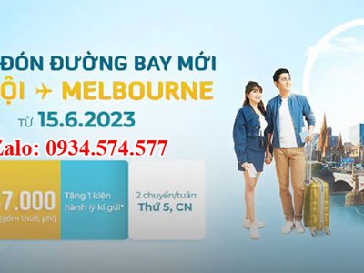 Khuyến mãi vé máy bay đi Úc hãng Vietnam Airlines đến hết 30/06 0