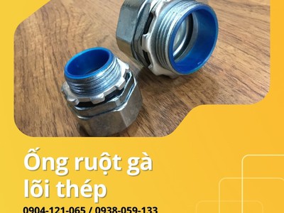 Ống ruột gà lõi thép bọc nhựa pvc / Ống kẽm đàn hồi luồn dây điện 0