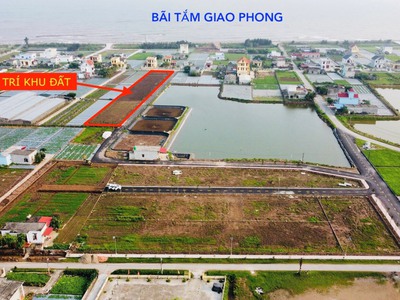 Bán đất nền ven biển Quất Lâm- Nam Định đã có sổ giá 700tr/lô 0