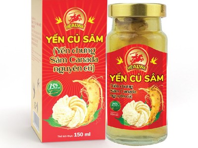 Bán yến chưng sâm Canada nguyên củ cao cấp tốt cho nam giới tại HCM giá rẻ freeship toàn quốc 0