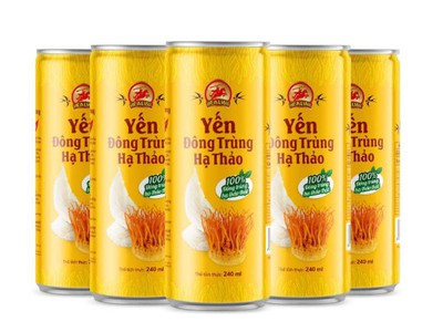 Bán thùng yến lon đông trùng hạ thảo tốt cho người bị stress ở HCM giá rẻ freeship toàn quốc 1