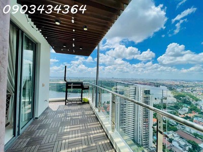 Penthouse masteri thảo điền, có 1 căn duy nhất mới nguyên chưa bóc tem đợi chủ 1