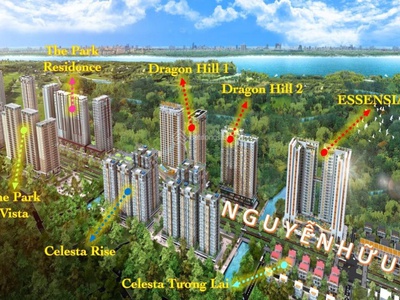 Essensia Sky Liền Kề PMH, 2PN Dragon Hill 3 - Chỉ Thanh Toán 10 0