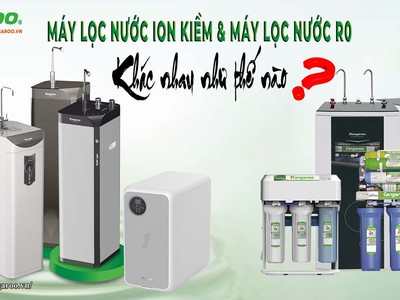 Máy lọc nước ion kiềm và máy lọc nước RO khác nhau như thế nào 0