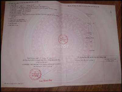 Chính chủ bán lô đất khu A visip 2 0