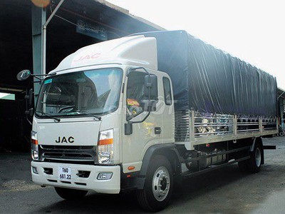 JAC N800 , 8 tấn ,mui bạt,thùng 7m6 2