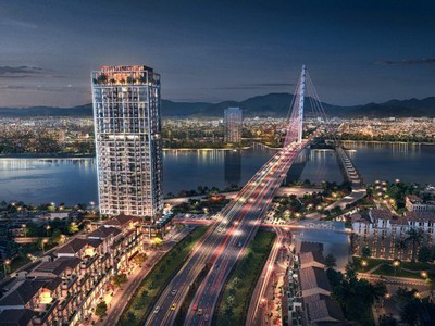 Căn hộ trung tâm Đà Nẵng chỉ từ 1/6 tỷ căn view biển, view sông Hàn. 3