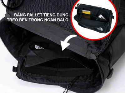 Balo đa năng laptop 15INCH TNF Fuse Box II 5