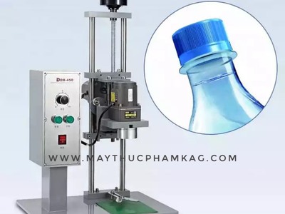 Máy dập nắp chai bán tự động phù hợp cho hộ gia đình sản xuất nhỏ lẻ 0