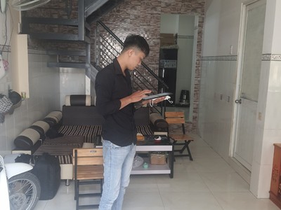 Cho thuê nhà 1T1L p. Trung Dũng gần truòng THPT Ngô Quyền 1