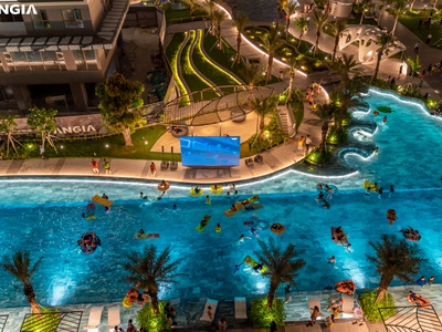 Chill hết nấc  với rạp chiếu phim nước aqua cinema 2