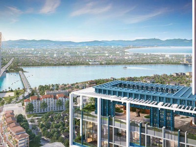 Căn hộ cao cấp  Sun Cosmo Residence Đà Nẵng  tầm view 360 toàn cảnh giá chỉ từ 1 tỷ 6 2