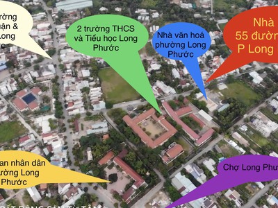 Bán nhà 2MT Đường Số 6, P.Long Phước, TP Thủ Đức, 78M2 SHR 3.9 tỷ. 1