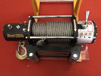 Tời Ắc Quy - Tời cứu hộ ô tô Winch - 12000lbs  5400kg 3