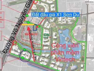 Bán đất đấu giá sơn du nguyên khê gần đường võ nguyên giáp 2