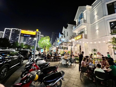 Chính chủ cần bán căn biệt thư song lập áp góc view đại học vin  giá 22 tỉ 2