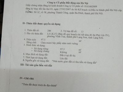 Cần bán gấp căn nhà đẹp- giá rẻ vị trí thành phố lạng sơn, tỉnh lạng sơn 2