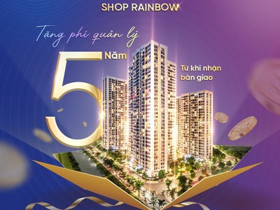 Shophouse rainbow chỉ thanh toán 15 4