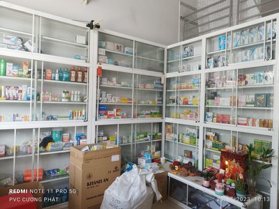 Cần sang nhượng lại tiệm thuốc tây mặt tiền đường tại đường na11 kdc thuận giao 2