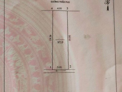 Bán nhà 4 tầng gần 100m2 mặt đường trần phú, tp vinh 0