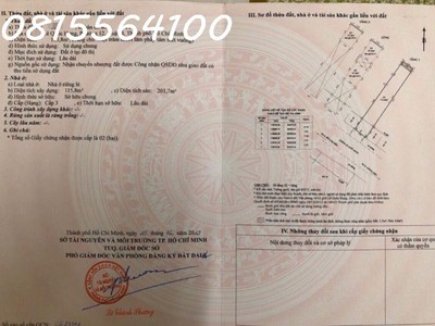 Giảm gấp 35 tỷ còn 32 tỷ bán nhà 115m2 lê quốc hưng, p12, quận 4. cách chợ bến thành 1km. 1